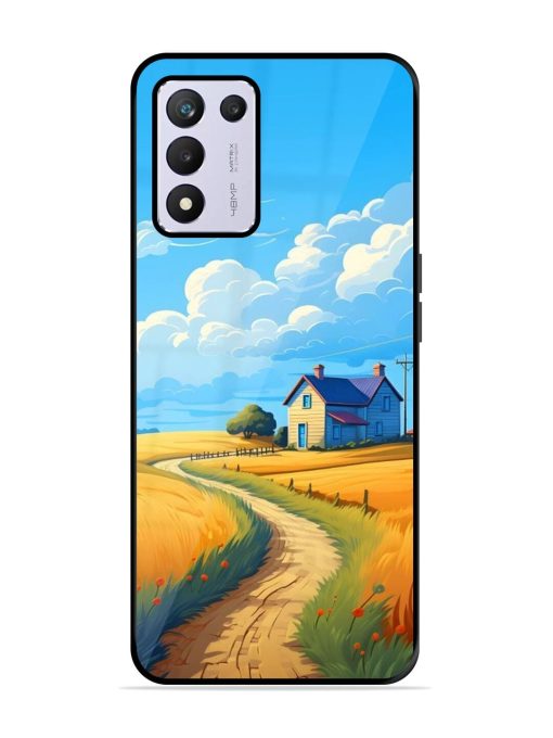 Countryside Cottage Glossy Soft Edge Case for Realme 9 Se (5G) Chachhi