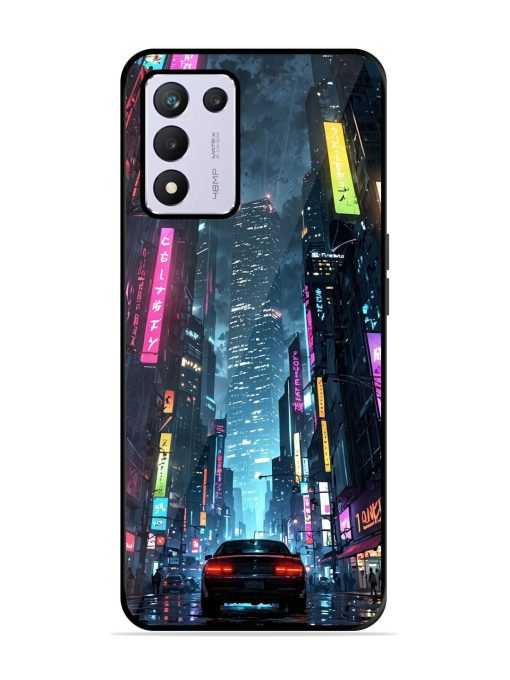 Neon Nightscape Glossy Soft Edge Case for Realme 9 Se (5G)