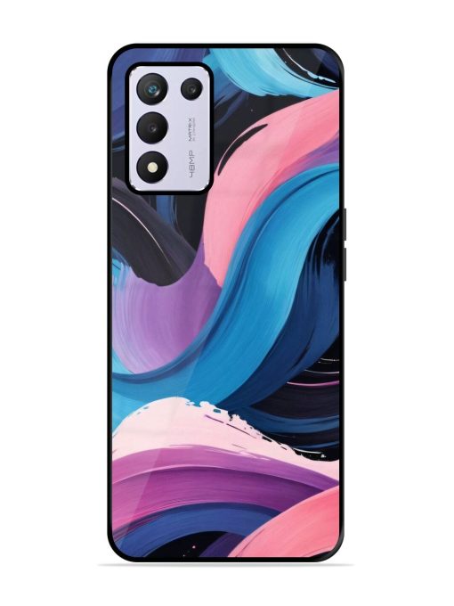 Whimsical Waves Glossy Soft Edge Case for Realme 9 Se (5G) Chachhi