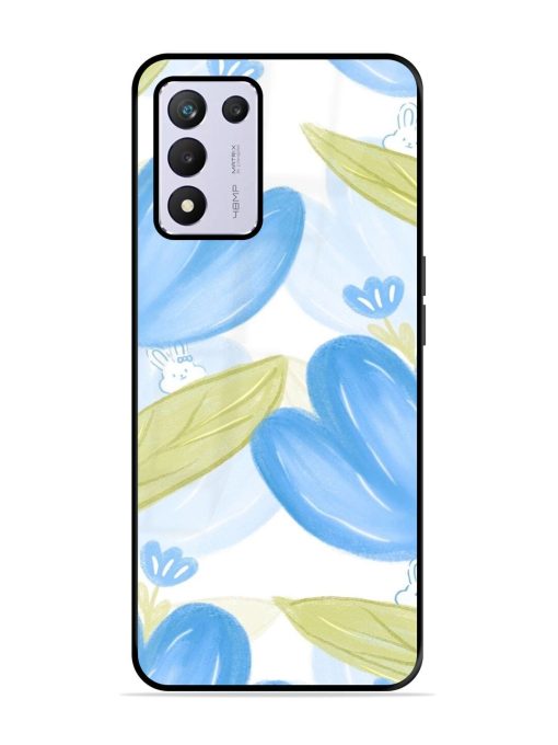 Bunny'S Blue Garden Glossy Soft Edge Case for Realme 9 Se (5G)