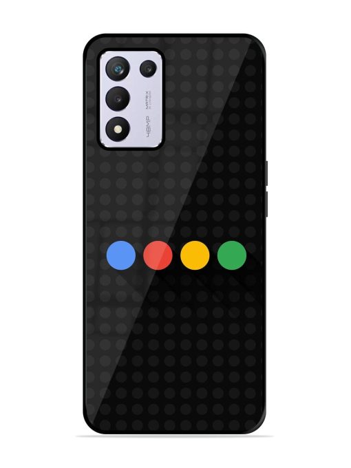 Google Dots Glossy Soft Edge Case for Realme 9 Se (5G) Chachhi