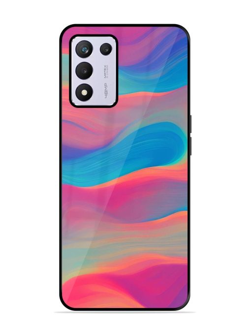 Wavy Wonder Glossy Soft Edge Case for Realme 9 Se (5G) Chachhi