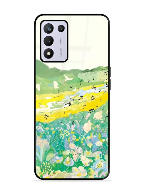 Melody In Bloom Glossy Soft Edge Case for Realme 9 Se (5G) Chachhi