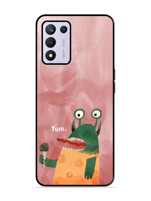 Hungry Monster Glossy Soft Edge Case for Realme 9 Se (5G) Chachhi