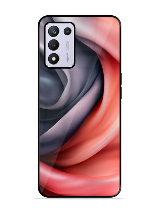 Swirling Silk Glossy Soft Edge Case for Realme 9 Se (5G) Chachhi