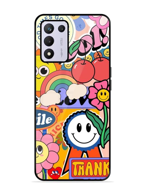 Good Times Good Vibes Glossy Soft Edge Case for Realme 9 Se (5G) Chachhi