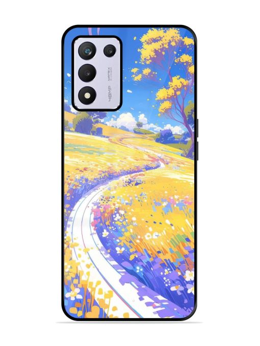 Vibrant Spring Meadow Glossy Soft Edge Case for Realme 9 Se (5G) Chachhi