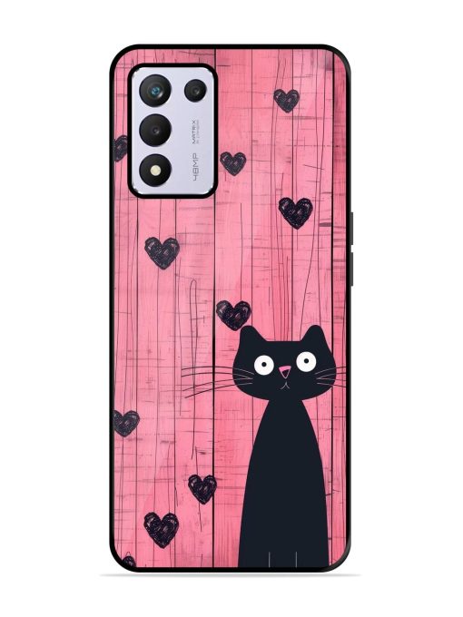 Feline Valentine'S Day Glossy Soft Edge Case for Realme 9 Se (5G)