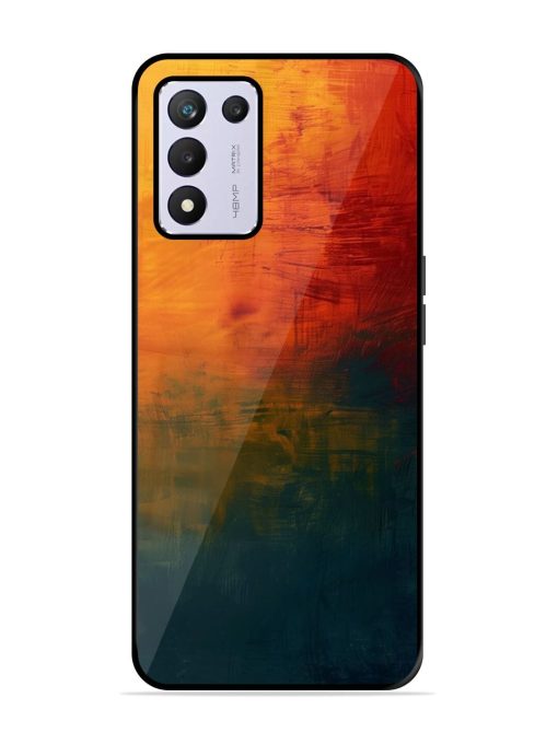 Golden Hour Canvas Glossy Soft Edge Case for Realme 9 Se (5G) Chachhi