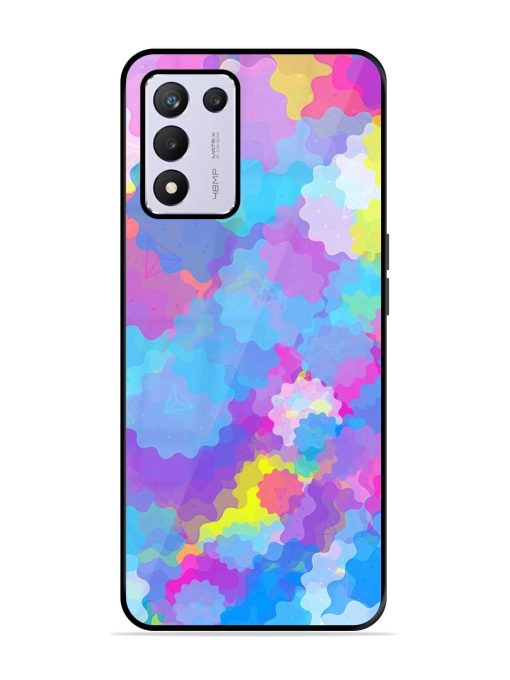 Psychedelic Cloud Burst Glossy Soft Edge Case for Realme 9 Se (5G) Chachhi