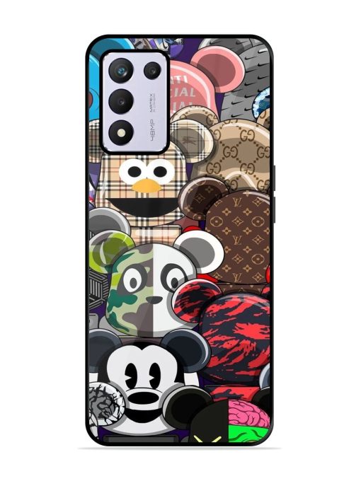 Streetwear Bearbrick Extravaganza Glossy Soft Edge Case for Realme 9 Se (5G) Chachhi