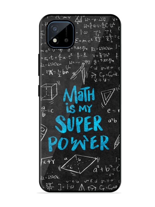 Math Magic Glossy Soft Edge Case for Realme C11 (2021)