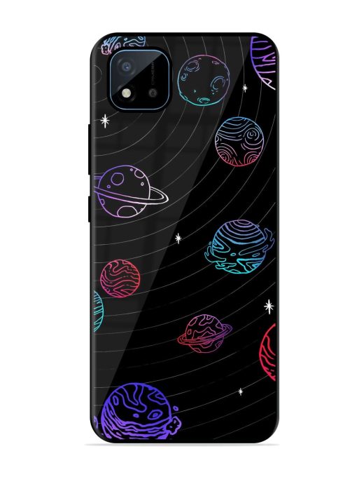 Cosmic Ballet Glossy Soft Edge Case for Realme C11 (2021)