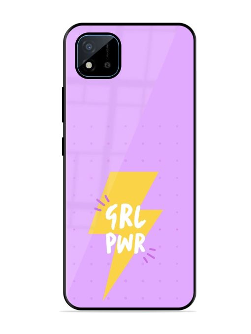 Girl Power Spark Glossy Soft Edge Case for Realme C11 (2021)