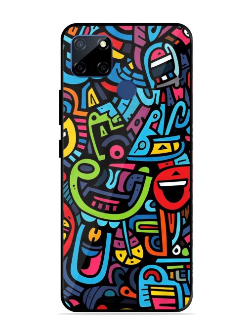 Doodlephoria Glossy Soft Edge Case for Realme C12 Chachhi