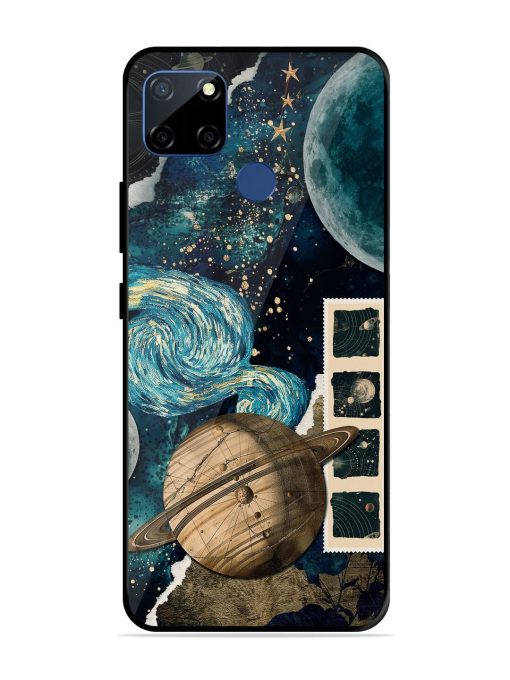 Celestial Tapestry Glossy Soft Edge Case for Realme C12 Chachhi