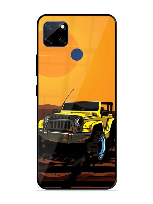 Sunset Cruise Glossy Soft Edge Case for Realme C12 Chachhi