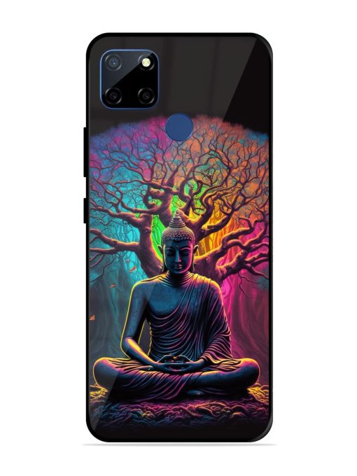 Enlightened Serenity Glossy Soft Edge Case for Realme C12 Chachhi