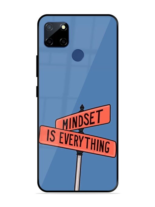 Mindset Matters Glossy Soft Edge Case for Realme C12 Chachhi