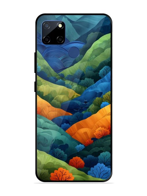 Serene Summits Glossy Soft Edge Case for Realme C12 Chachhi