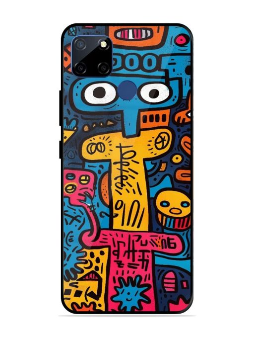 Doodletopia Glossy Soft Edge Case for Realme C12 Chachhi