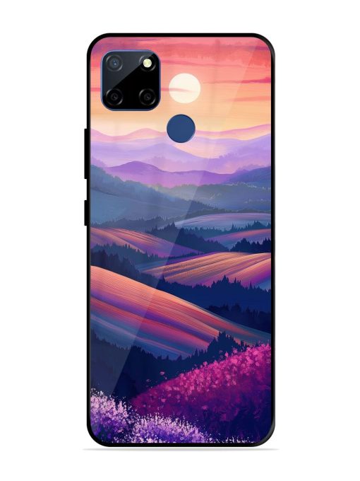 Twilight'S Embrace Glossy Soft Edge Case for Realme C12 Chachhi