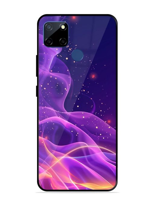 Cosmic Currents Glossy Soft Edge Case for Realme C12 Chachhi