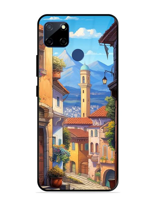 Tuscan Twilight Glossy Soft Edge Case for Realme C12 Chachhi