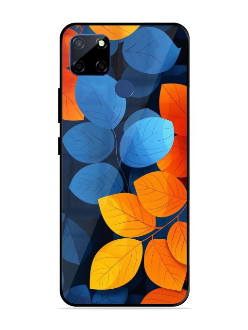 Autumn'S Contrast Glossy Soft Edge Case for Realme C12 Chachhi