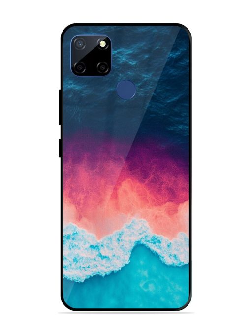 Where The Ocean Meets The Sky Glossy Soft Edge Case for Realme C12 Chachhi