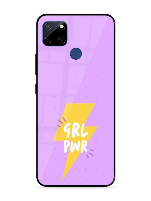 Girl Power Spark Glossy Soft Edge Case for Realme C12 Chachhi