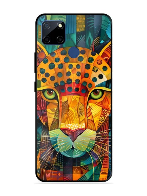 Mosaic Majesty Glossy Soft Edge Case for Realme C12 Chachhi