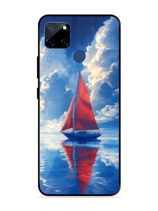 Crimson Sails Glossy Soft Edge Case for Realme C12 Chachhi