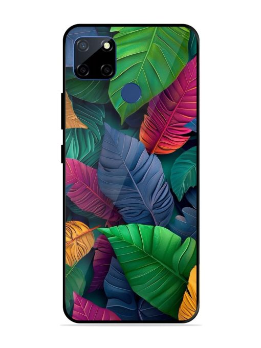 Tropical Tapestry Glossy Soft Edge Case for Realme C12 Chachhi