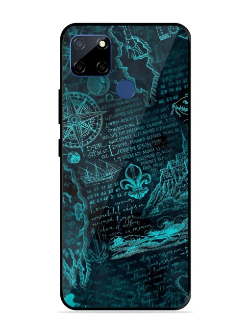 Nautical Notebook Glossy Soft Edge Case for Realme C12 Chachhi