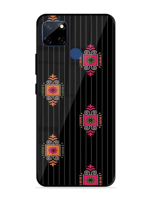 Ornate Elegance Glossy Soft Edge Case for Realme C12 Chachhi