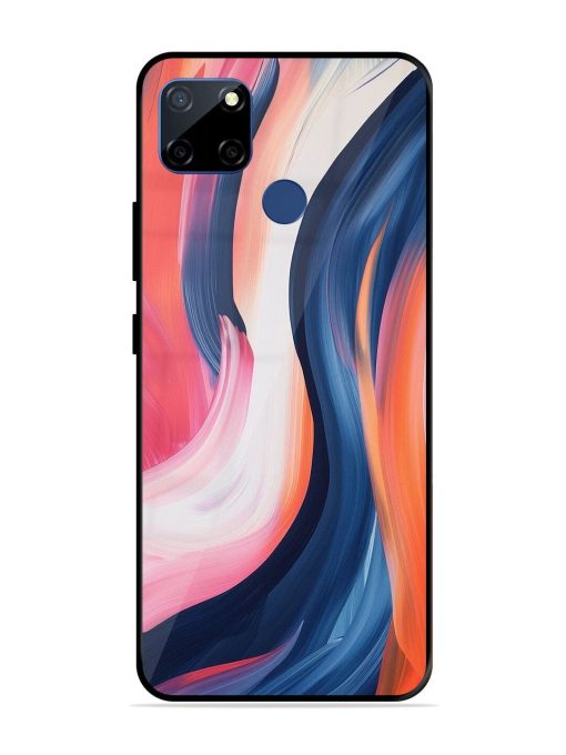 Whirling Hues Glossy Soft Edge Case for Realme C12 Chachhi