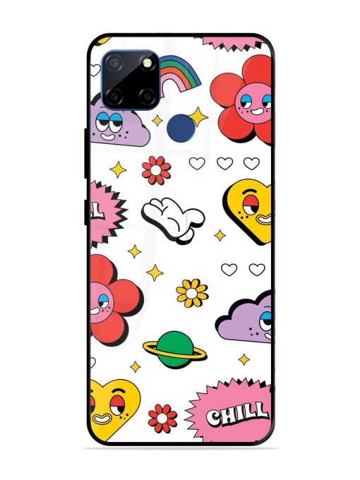 Whimsical Wonderland Glossy Soft Edge Case for Realme C12 Chachhi