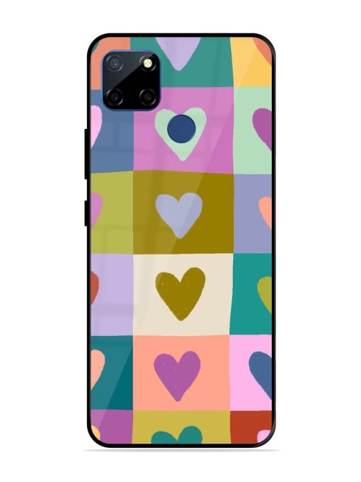 Box Of Hearts Glossy Soft Edge Case for Realme C12 Chachhi