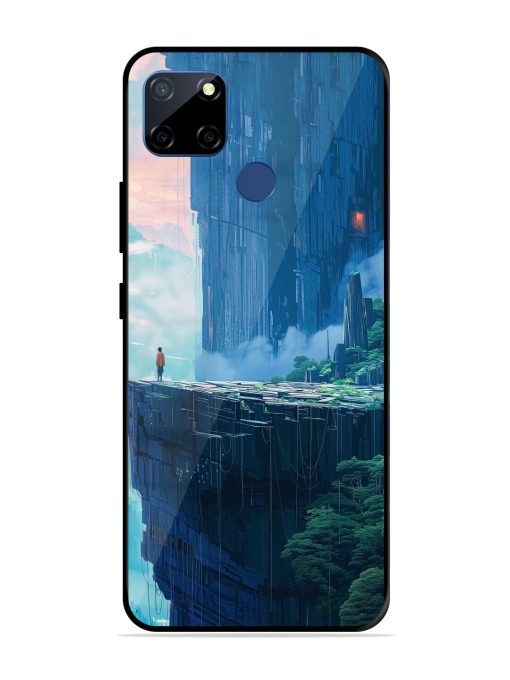 Solitude In The Sky Glossy Soft Edge Case for Realme C12 Chachhi