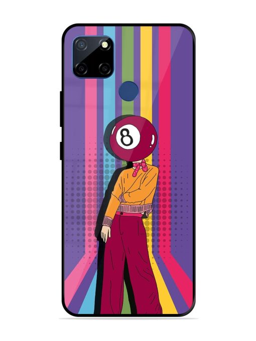 Eight Ball Fashionista Glossy Soft Edge Case for Realme C12 Chachhi