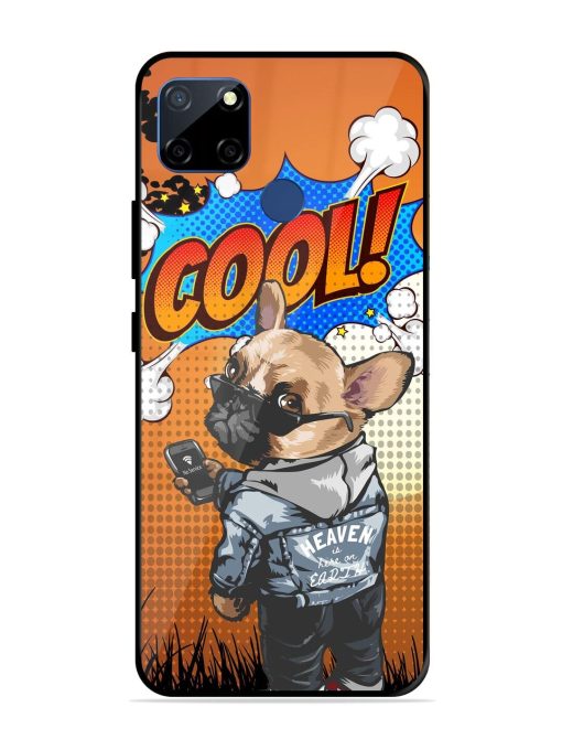 Cool Pup Glossy Soft Edge Case for Realme C12 Chachhi