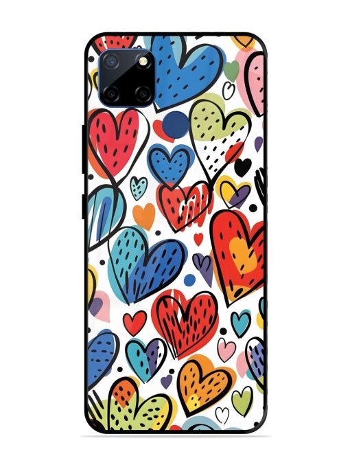 Heartfelt Harmony Glossy Soft Edge Case for Realme C12