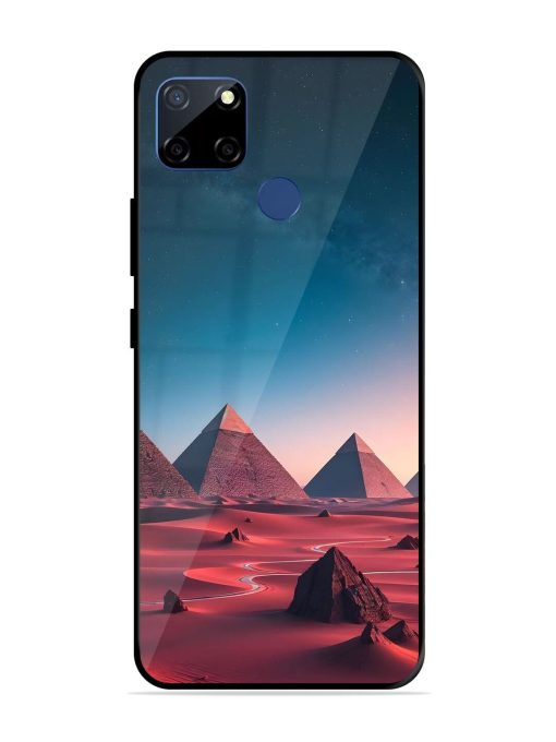 Ancient Wonders Sky Glossy Soft Edge Case for Realme C12 Chachhi