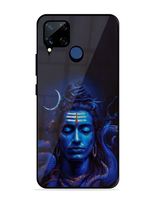 Mystic Mahadev Glossy Soft Edge Case for Realme C15 Chachhi