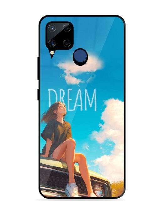 Girly Dream Art Glossy Soft Edge Case for Realme C15 Chachhi