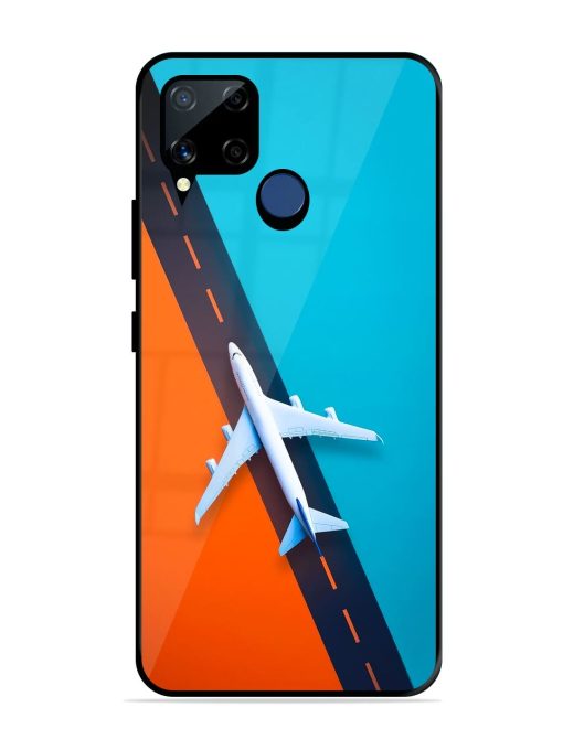 Skyward Bound Glossy Soft Edge Case for Realme C15 Chachhi