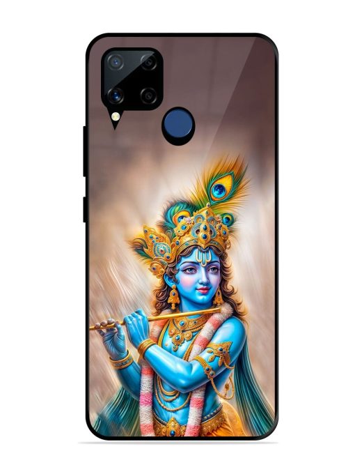 Divine Krishna Glossy Soft Edge Case for Realme C15 Chachhi