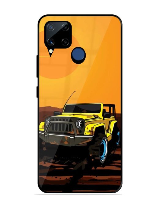 Sunset Cruise Glossy Soft Edge Case for Realme C15 Chachhi