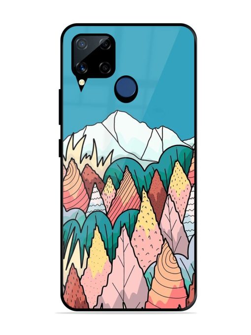 Mountain Dreamscape Glossy Soft Edge Case for Realme C15 Chachhi